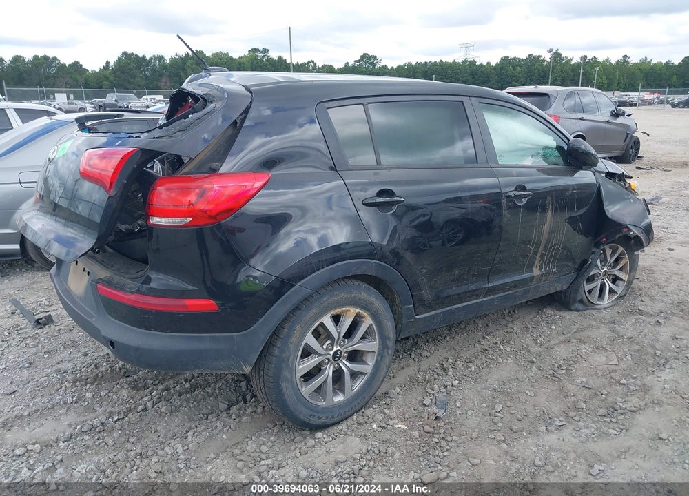2014 KIA SPORTAGE LX VIN: KNDPB3AC4E7555891
