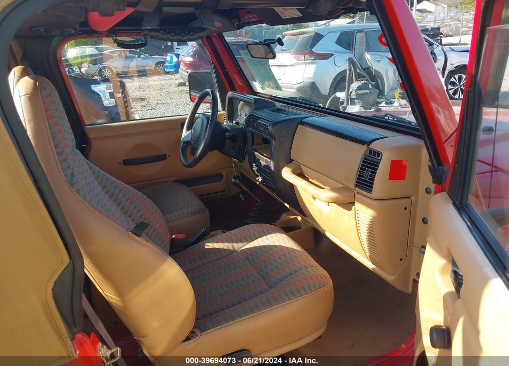 1997 JEEP WRANGLER SPORT VIN: 1J4FY19S9VP549671