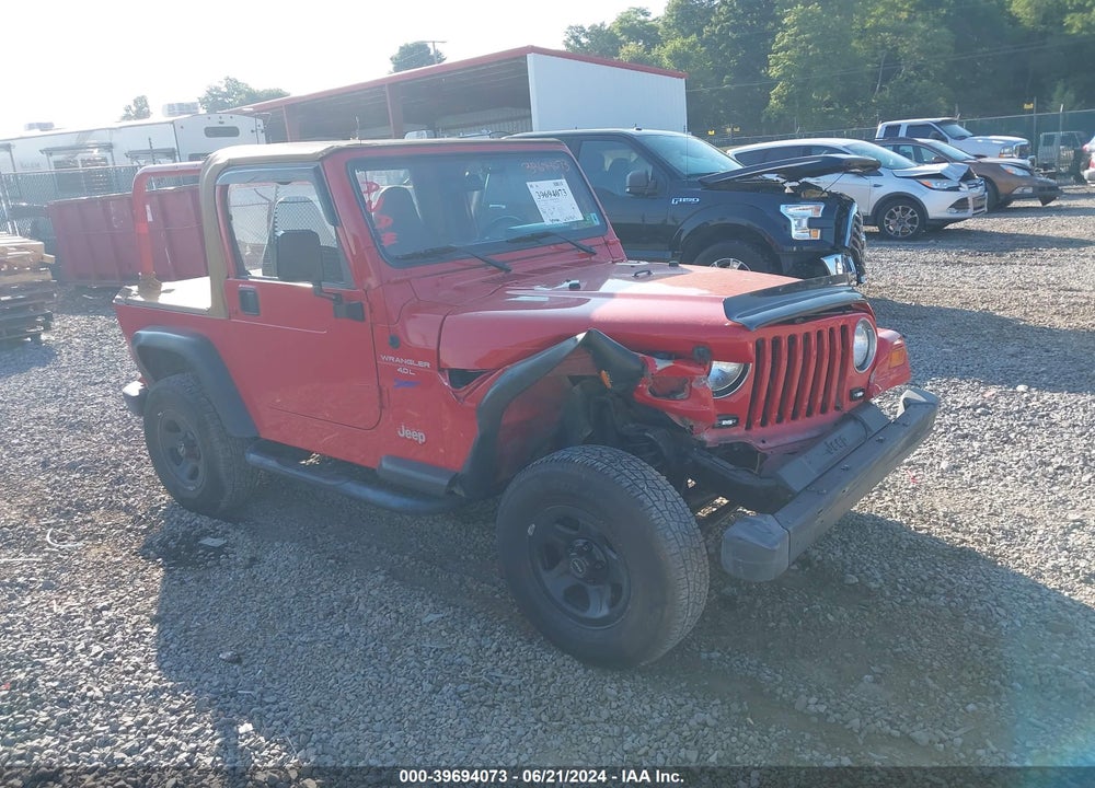 1997 JEEP WRANGLER SPORT VIN: 1J4FY19S9VP549671