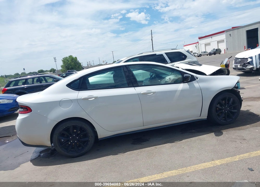 2016 DODGE DART SXT VIN: 1C3CDFBB4GD738717