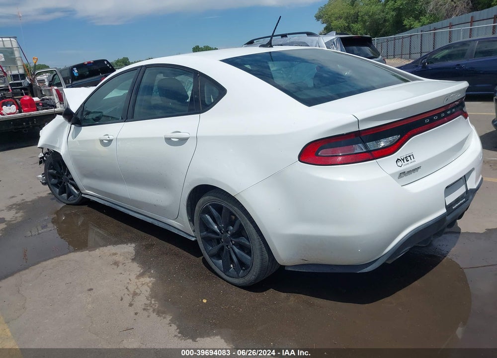 2016 DODGE DART SXT VIN: 1C3CDFBB4GD738717