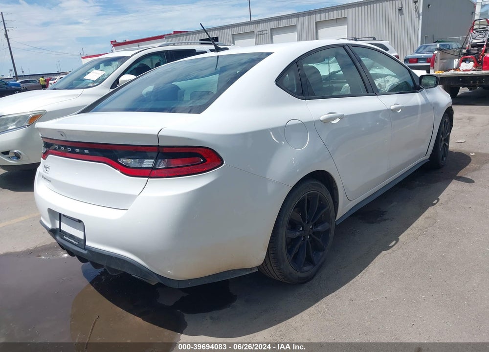 2016 DODGE DART SXT VIN: 1C3CDFBB4GD738717