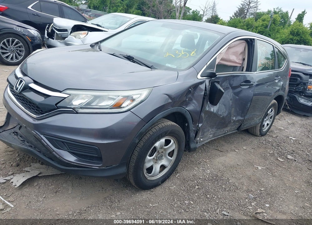 2016 HONDA CR-V LX VIN: 5J6RM4H31GL002358