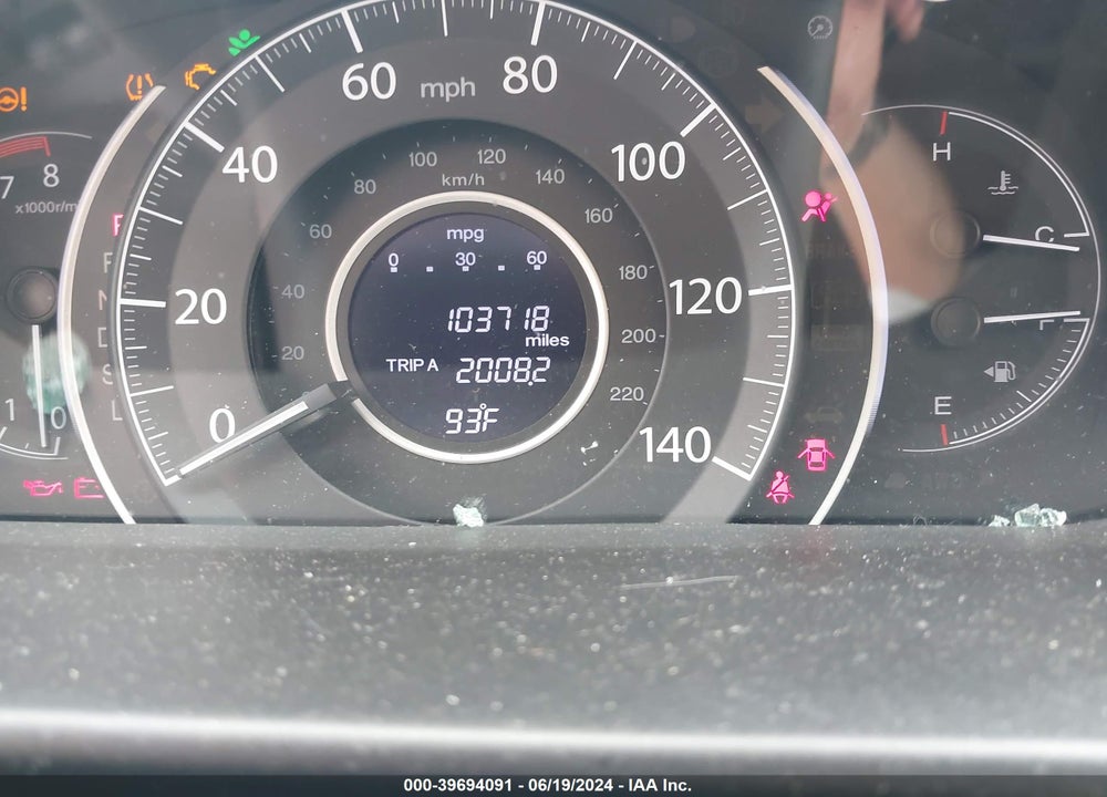2016 HONDA CR-V LX VIN: 5J6RM4H31GL002358