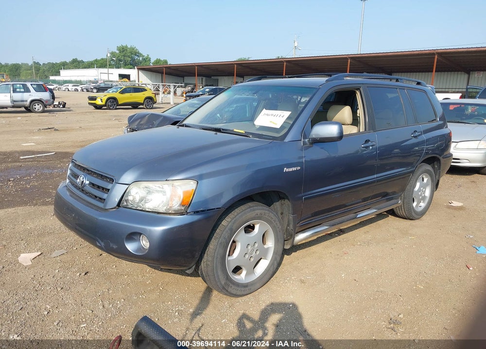 2005 TOYOTA HIGHLANDER LIMITED V6 VIN: JTEEP21A150106061