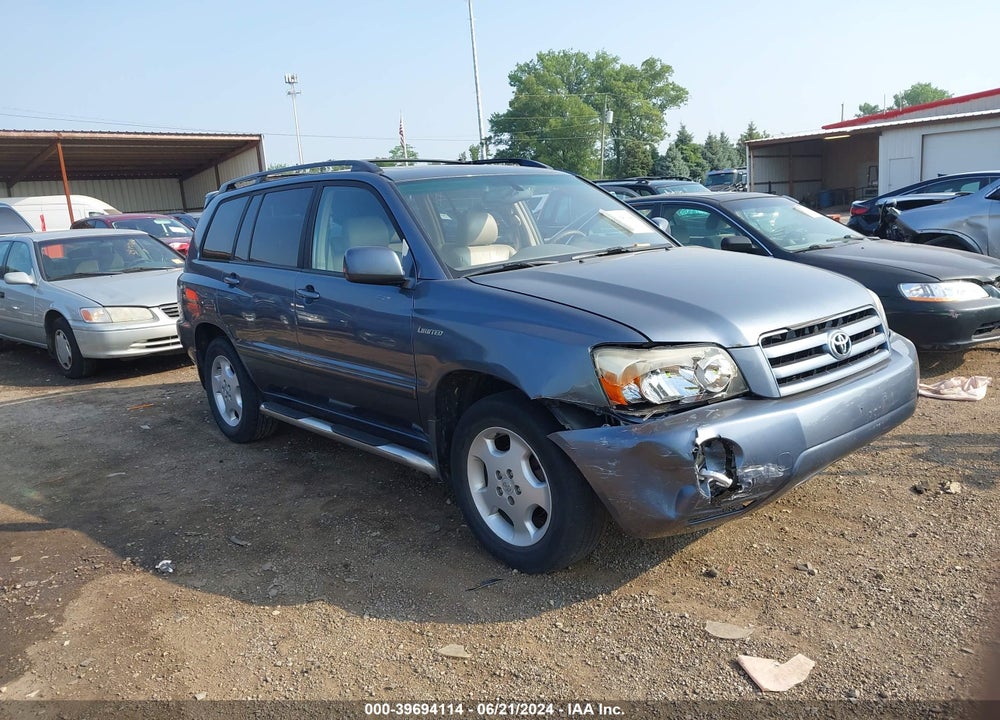 2005 TOYOTA HIGHLANDER LIMITED V6 VIN: JTEEP21A150106061