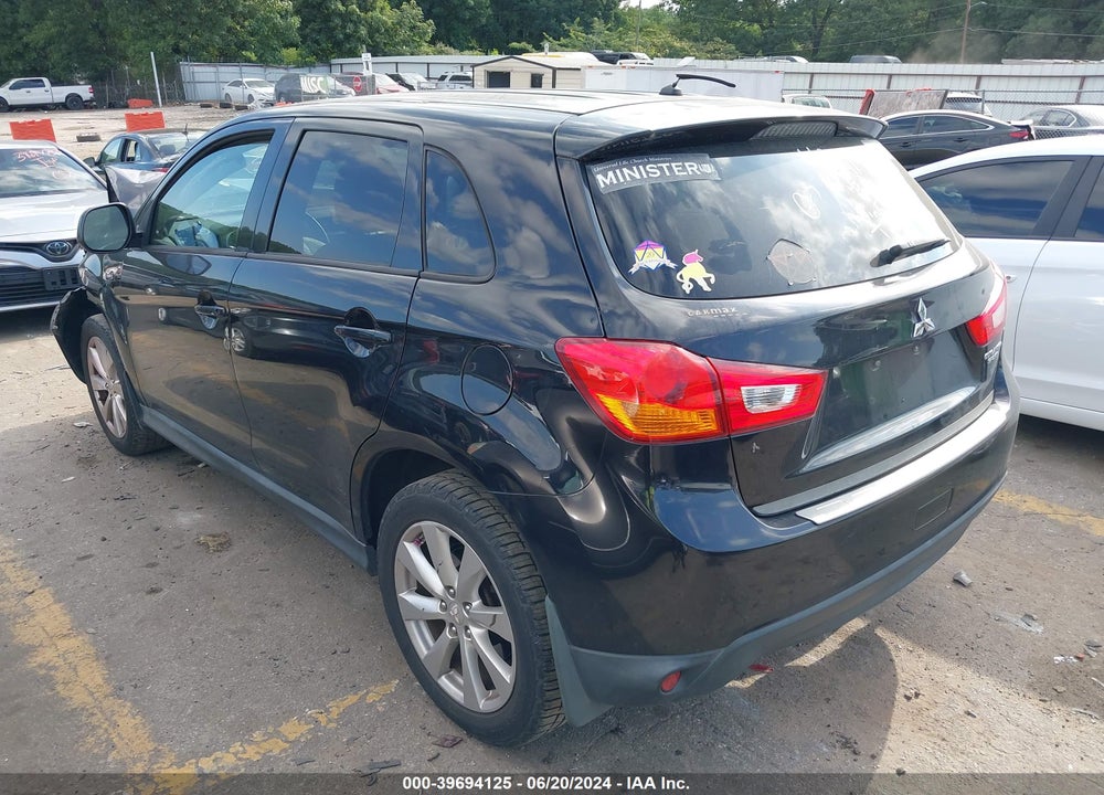 2015 MITSUBISHI OUTLANDER SPORT ES VIN: 4A4AP3AUXFE005956