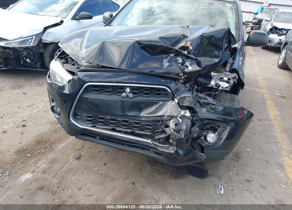 2015 MITSUBISHI OUTLANDER SPORT ES VIN: 4A4AP3AUXFE005956