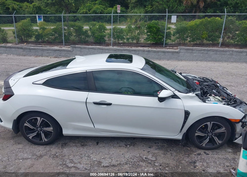 2016 HONDA CIVIC TOURING VIN: 2HGFC3B96GH361206