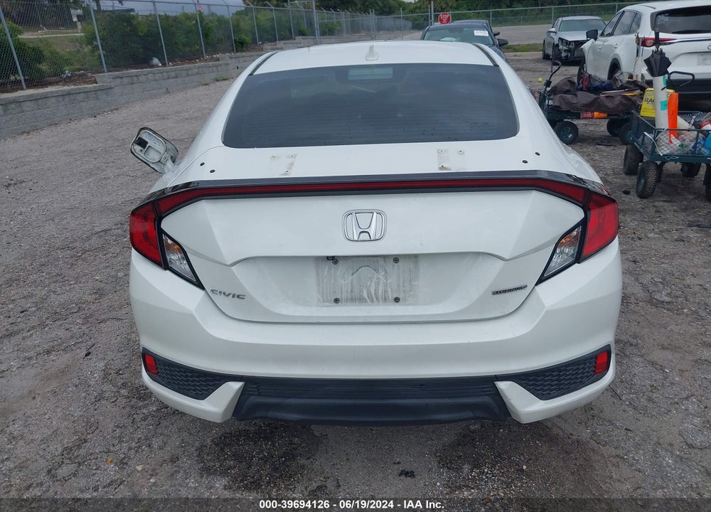 2016 HONDA CIVIC TOURING VIN: 2HGFC3B96GH361206