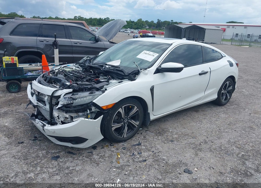 2016 HONDA CIVIC TOURING VIN: 2HGFC3B96GH361206