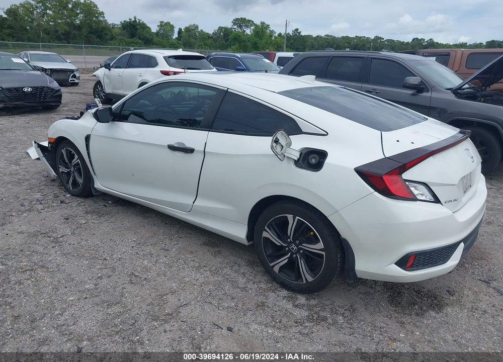 2016 HONDA CIVIC TOURING VIN: 2HGFC3B96GH361206
