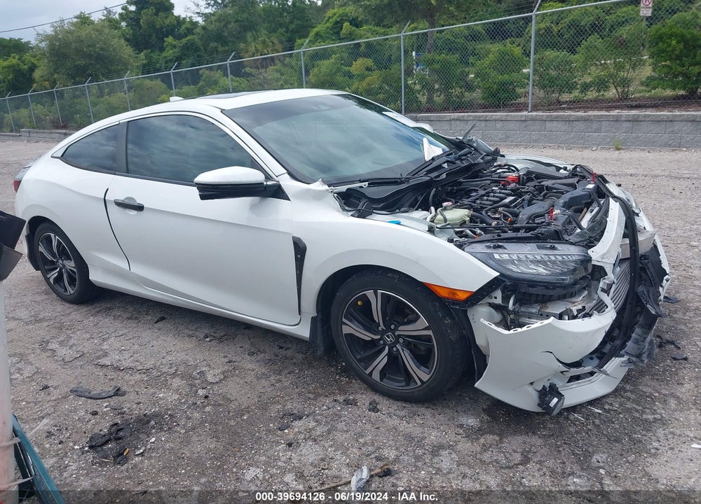 2016 HONDA CIVIC TOURING VIN: 2HGFC3B96GH361206