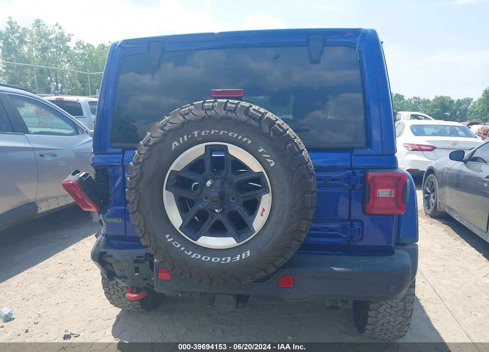 2020 JEEP WRANGLER UNLIMITED RUBICON 4X4 VIN: 1C4JJXFM9LW265019