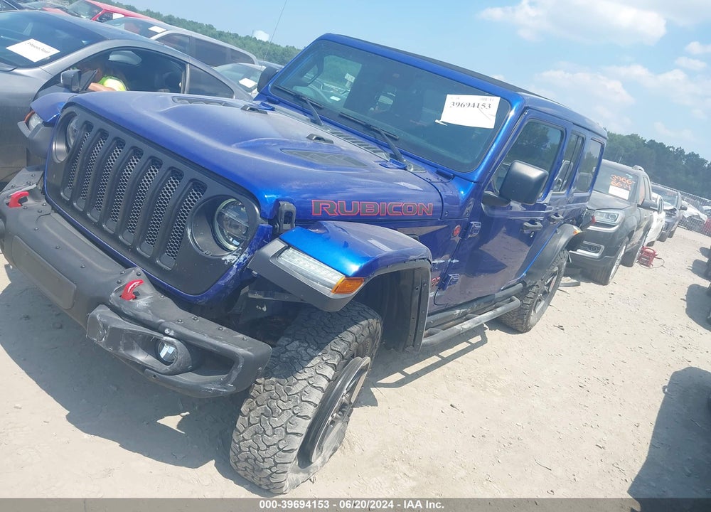 2020 JEEP WRANGLER UNLIMITED RUBICON 4X4 VIN: 1C4JJXFM9LW265019