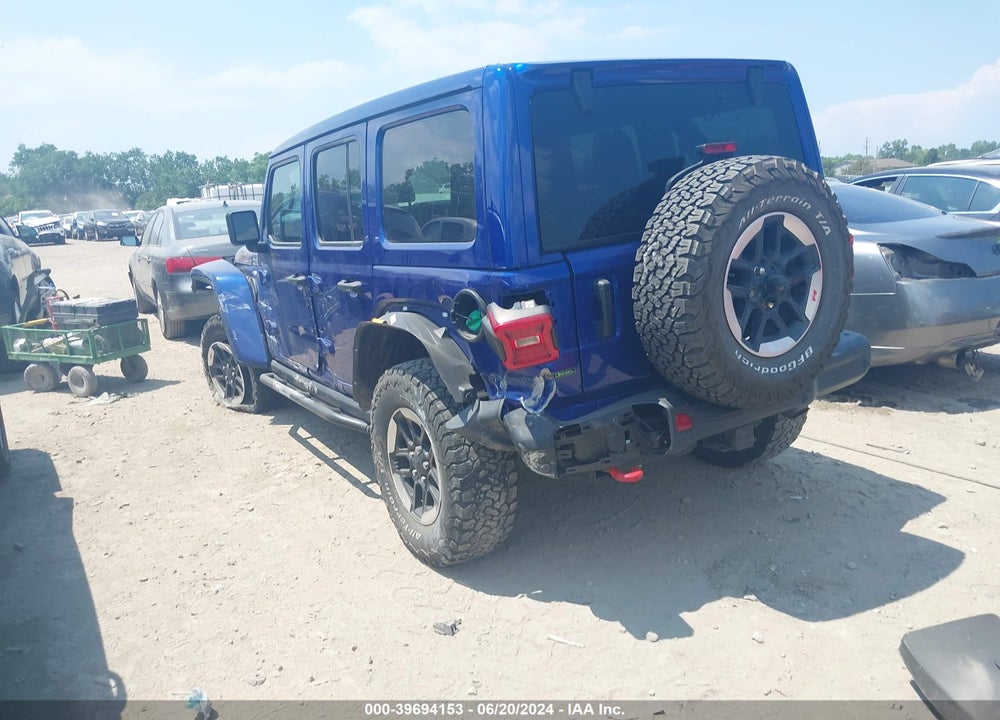 2020 JEEP WRANGLER UNLIMITED RUBICON 4X4 VIN: 1C4JJXFM9LW265019