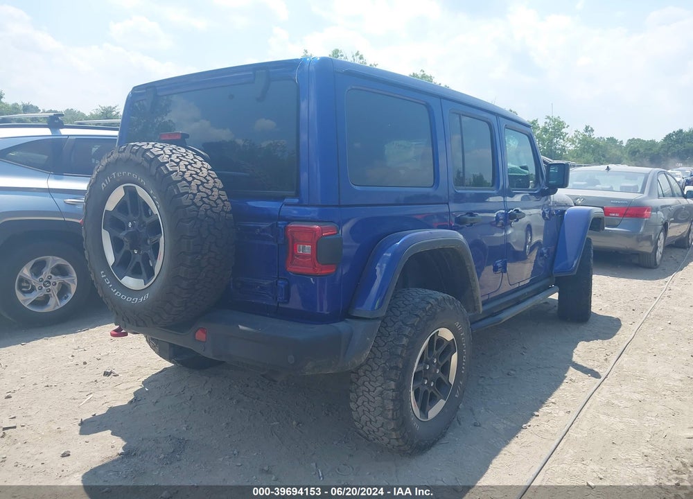 2020 JEEP WRANGLER UNLIMITED RUBICON 4X4 VIN: 1C4JJXFM9LW265019