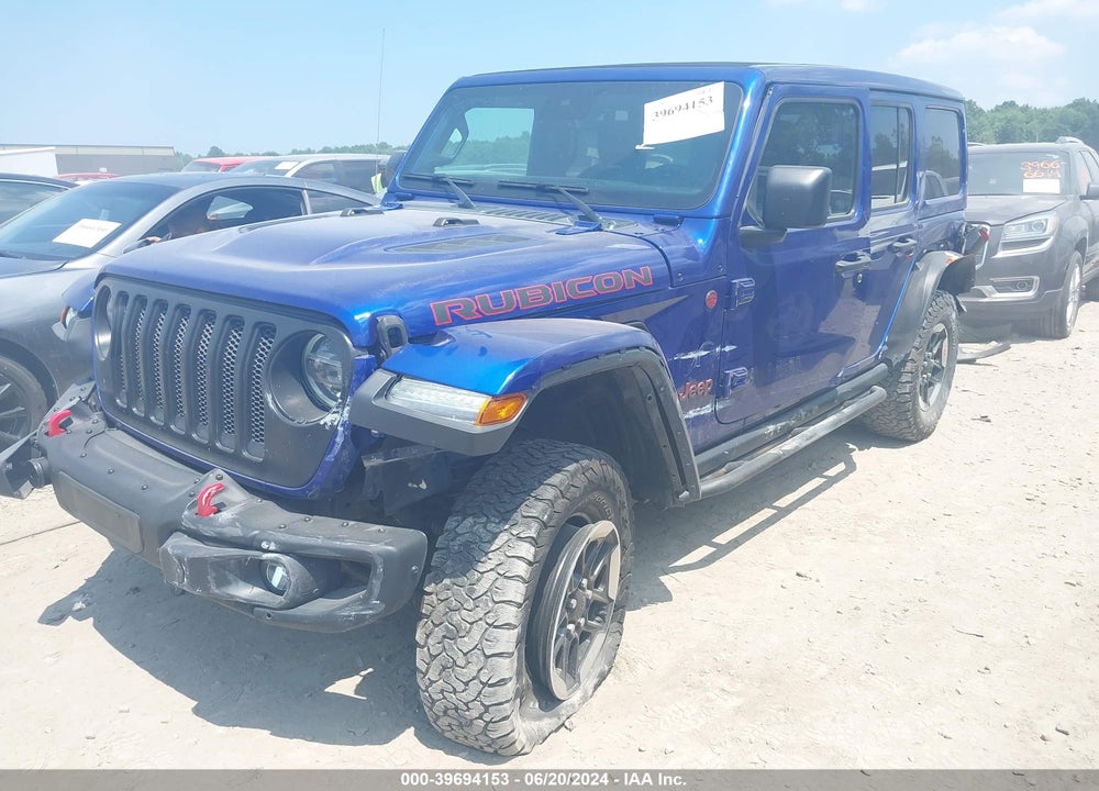 2020 JEEP WRANGLER UNLIMITED RUBICON 4X4 VIN: 1C4JJXFM9LW265019
