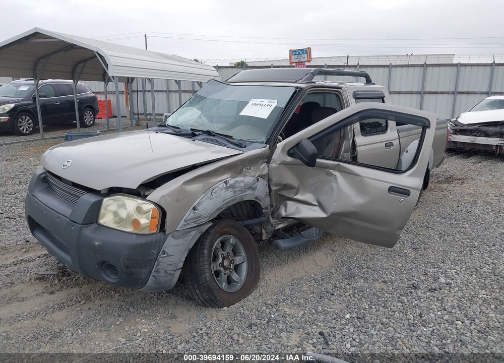 2002 NISSAN FRONTIER XE-V6 VIN: 1N6ED27T12C349737