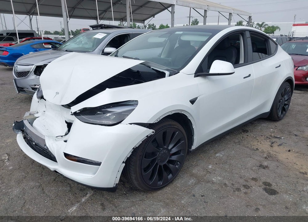 2023 TESLA MODEL Y AWD/PERFORMANCE DUAL MOTOR ALL-WHEEL DRIVE VIN: 7SAYGDEF6PF779499