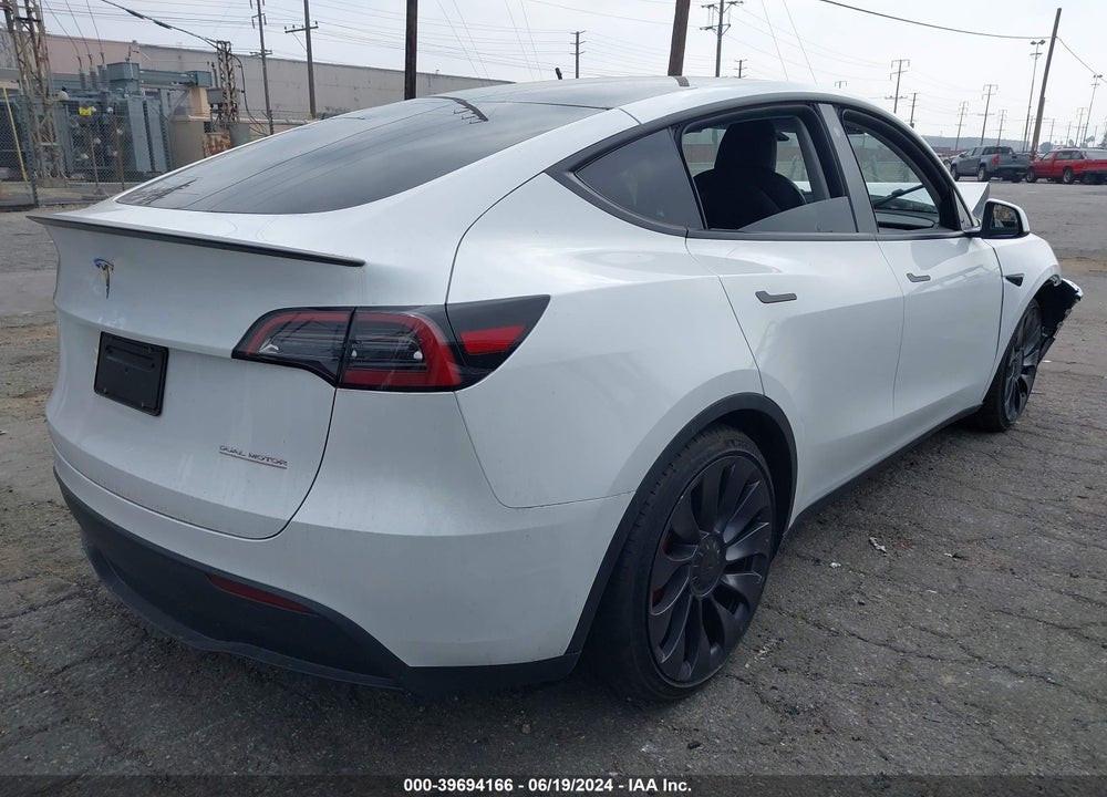 2023 TESLA MODEL Y AWD/PERFORMANCE DUAL MOTOR ALL-WHEEL DRIVE VIN: 7SAYGDEF6PF779499