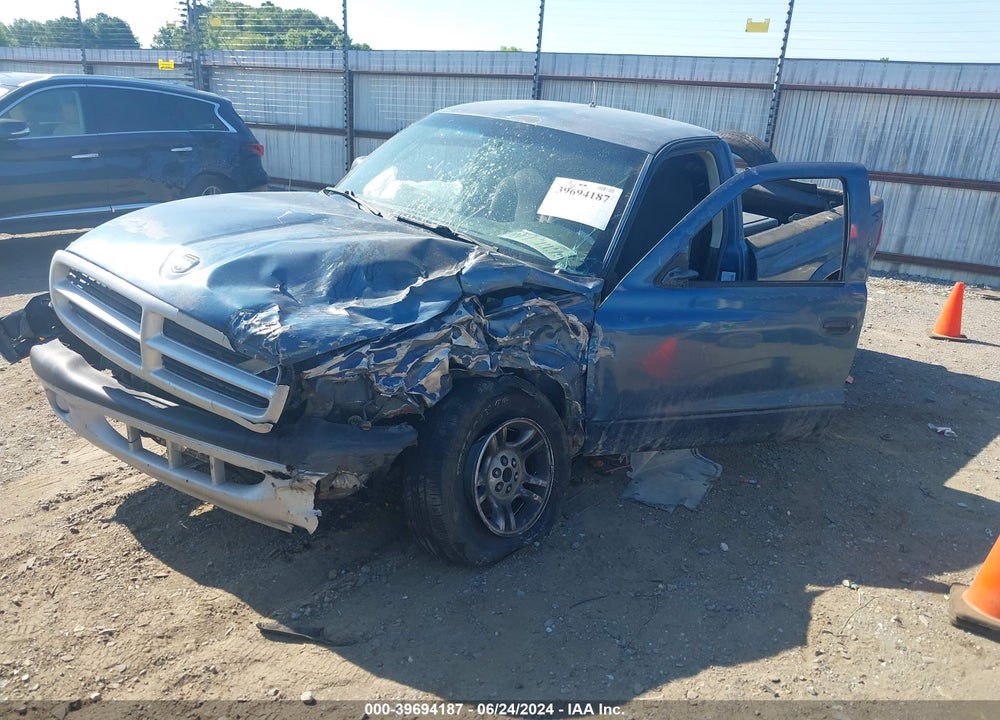 2004 DODGE DAKOTA VIN: 1D7FL16K04S649345