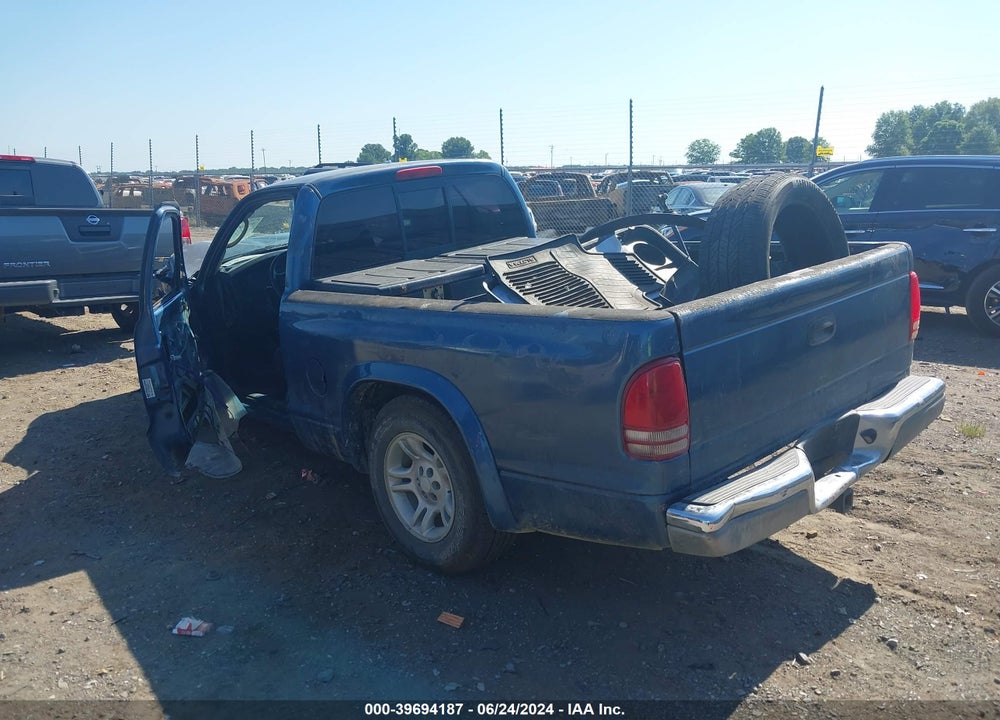 2004 DODGE DAKOTA VIN: 1D7FL16K04S649345