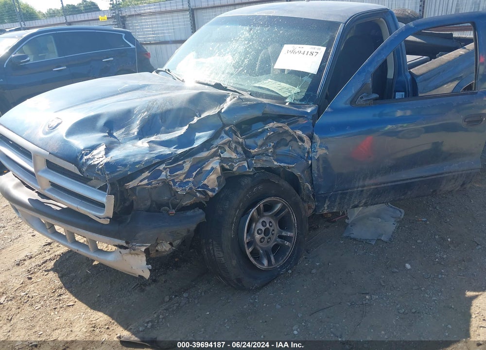 2004 DODGE DAKOTA VIN: 1D7FL16K04S649345