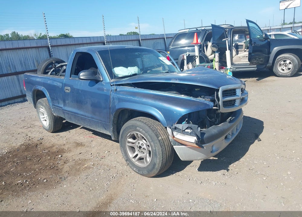 2004 DODGE DAKOTA VIN: 1D7FL16K04S649345