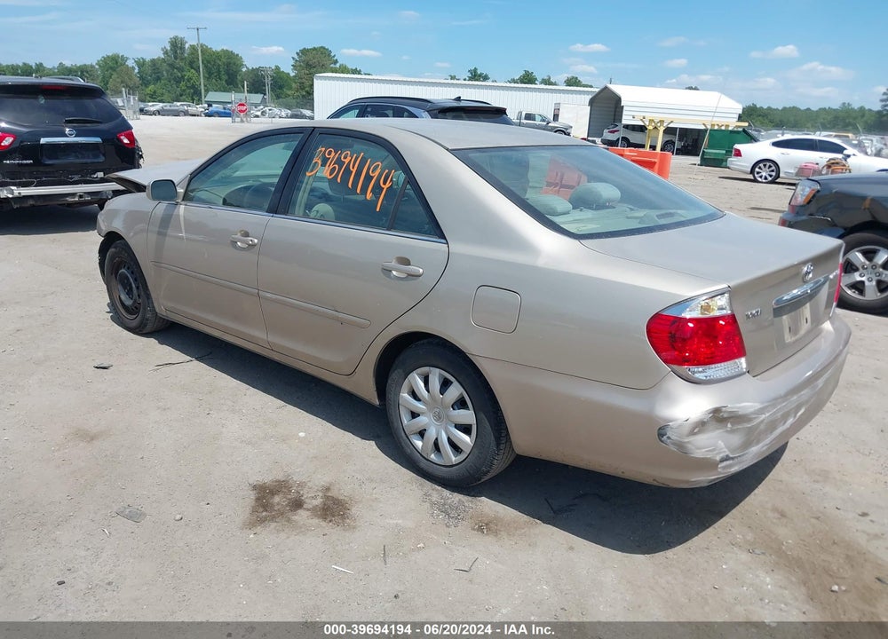 2006 TOYOTA CAMRY LE VIN: 4T1BE32K06U113812