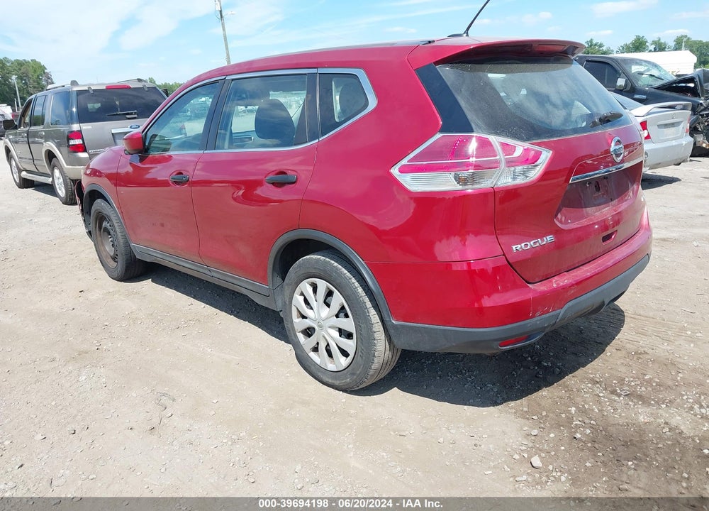 2016 NISSAN ROGUE S/SL/SV VIN: 5N1AT2MV9GC734024