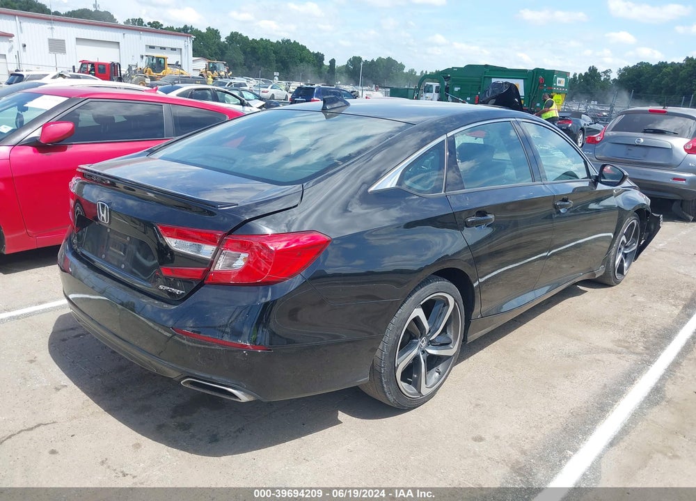 2020 HONDA ACCORD SPORT VIN: 1HGCV1F34LA065214