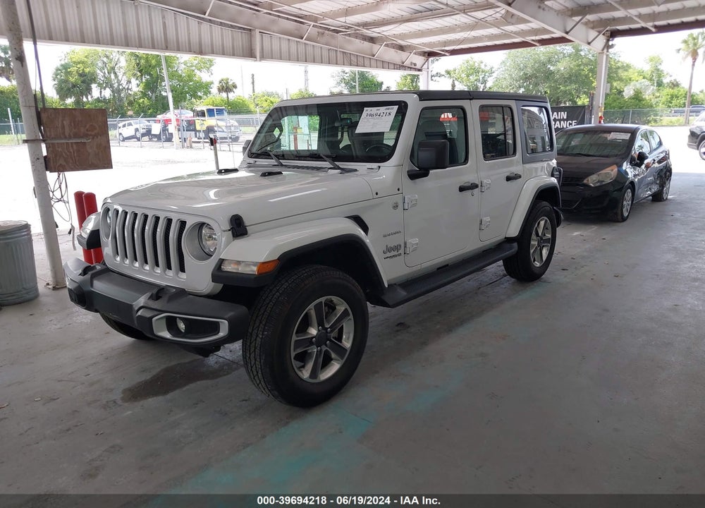 2021 JEEP WRANGLER UNLIMITED SAHARA 4X4 VIN: 1C4HJXENXMW625974