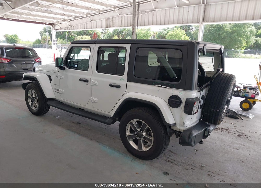 2021 JEEP WRANGLER UNLIMITED SAHARA 4X4 VIN: 1C4HJXENXMW625974