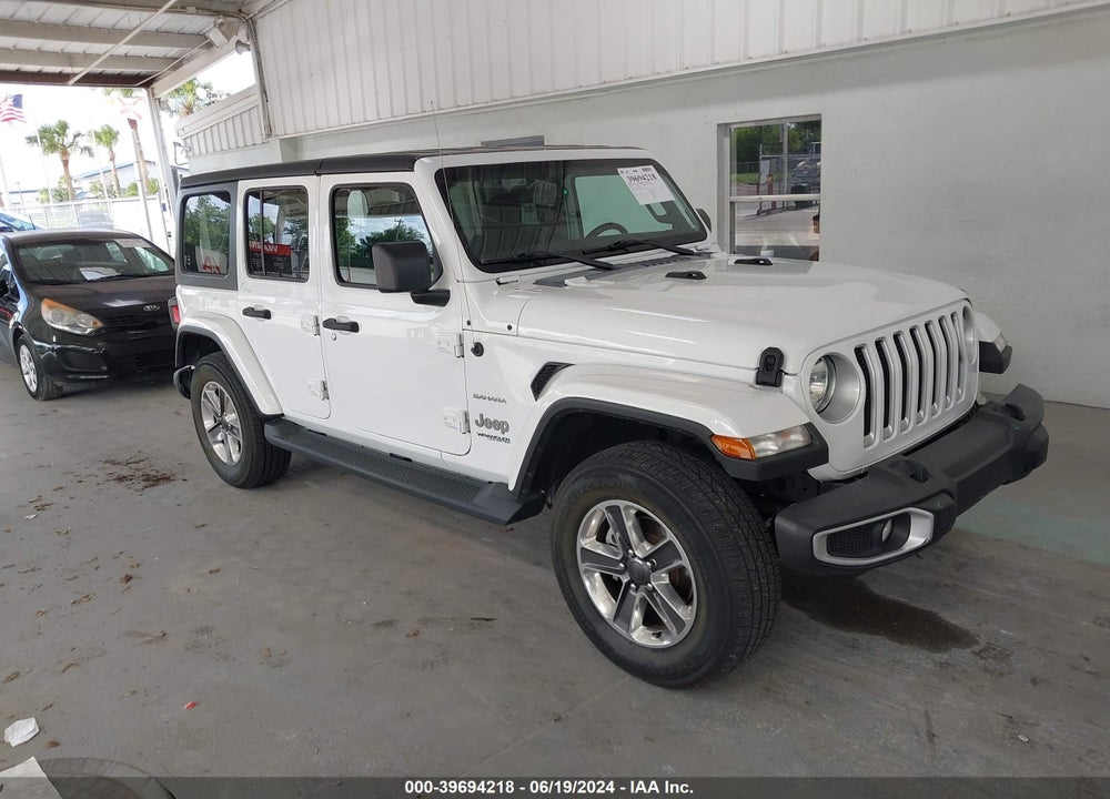 2021 JEEP WRANGLER UNLIMITED SAHARA 4X4 VIN: 1C4HJXENXMW625974