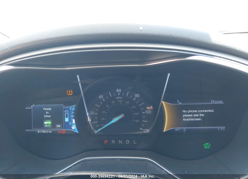 2013 FORD FUSION HYBRID SE VIN: 3FA6P0LU0DR382918