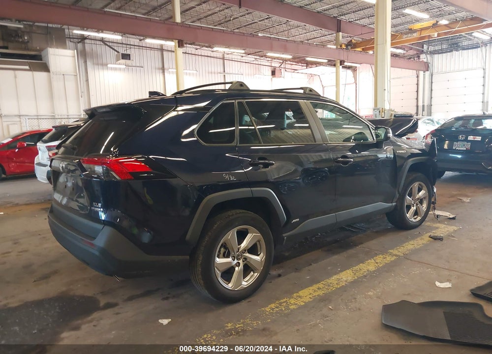 2021 TOYOTA RAV4 HYBRID XLE PREMIUM VIN: 4T3B6RFV2MU057588