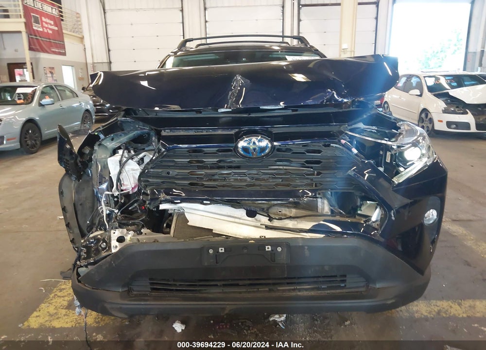 2021 TOYOTA RAV4 HYBRID XLE PREMIUM VIN: 4T3B6RFV2MU057588