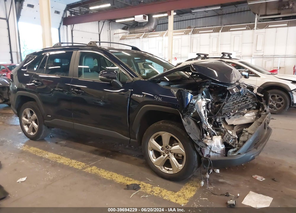 2021 TOYOTA RAV4 HYBRID XLE PREMIUM VIN: 4T3B6RFV2MU057588