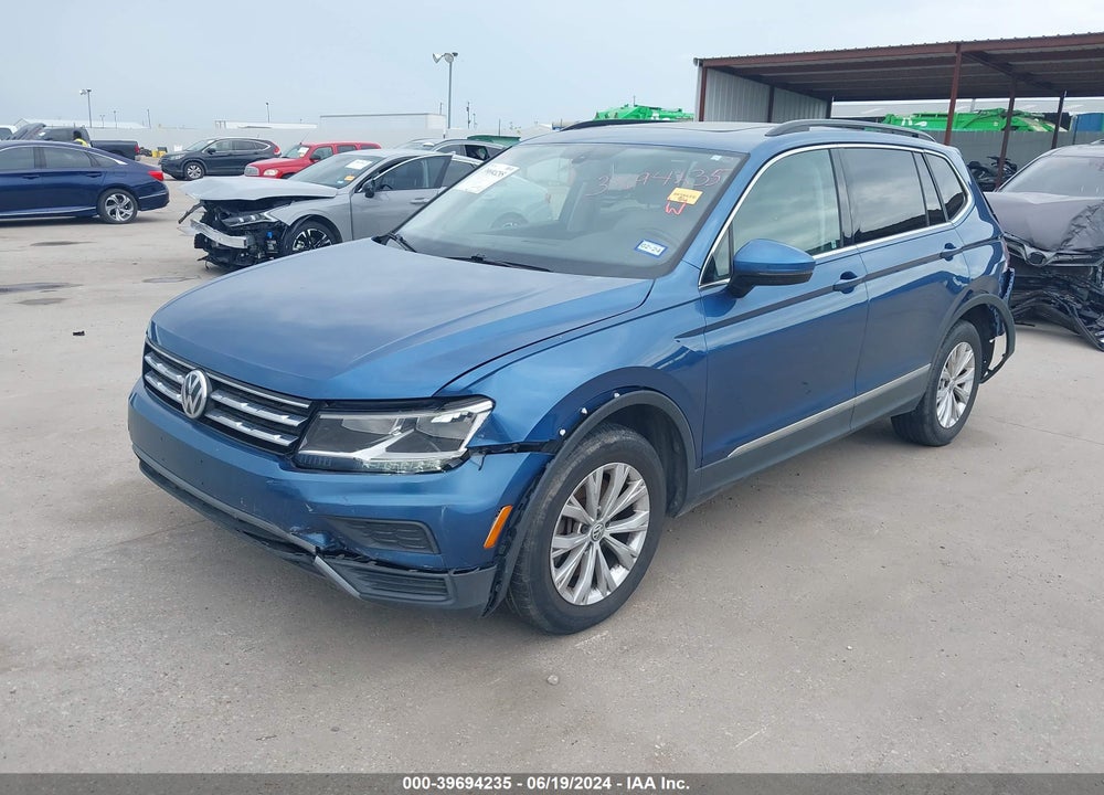 2018 VOLKSWAGEN TIGUAN VIN: 3VV2B7AX7JM181959