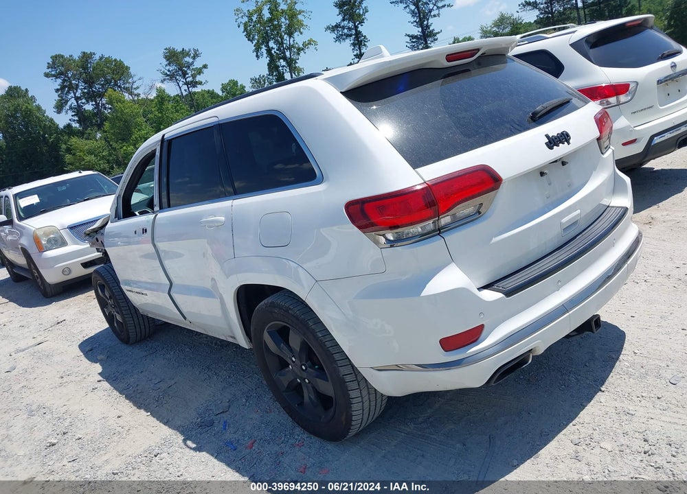 2016 JEEP GRAND CHEROKEE HIGH ALTITUDE VIN: 1C4RJECG0GC382629
