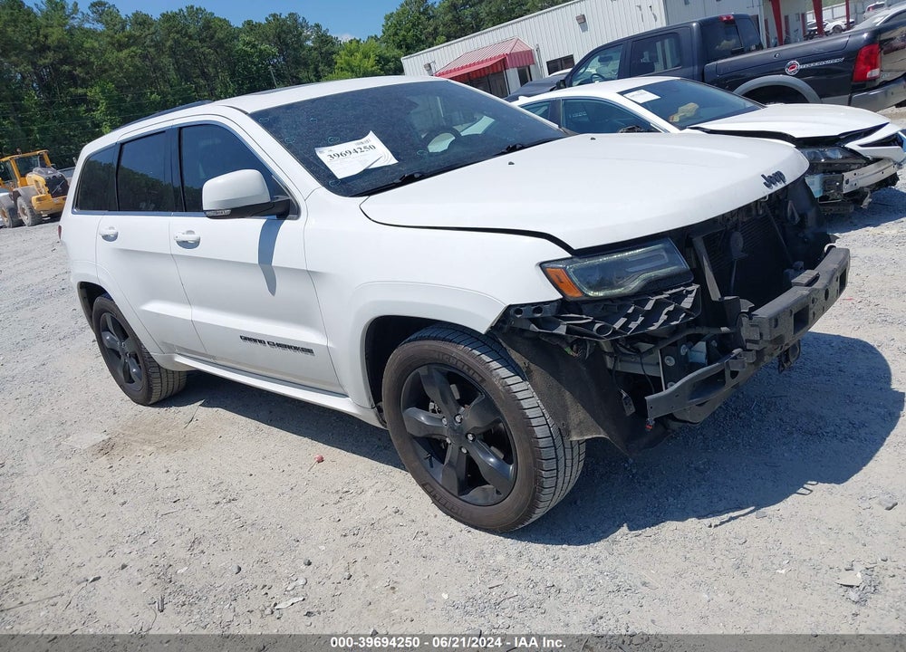 2016 JEEP GRAND CHEROKEE HIGH ALTITUDE VIN: 1C4RJECG0GC382629