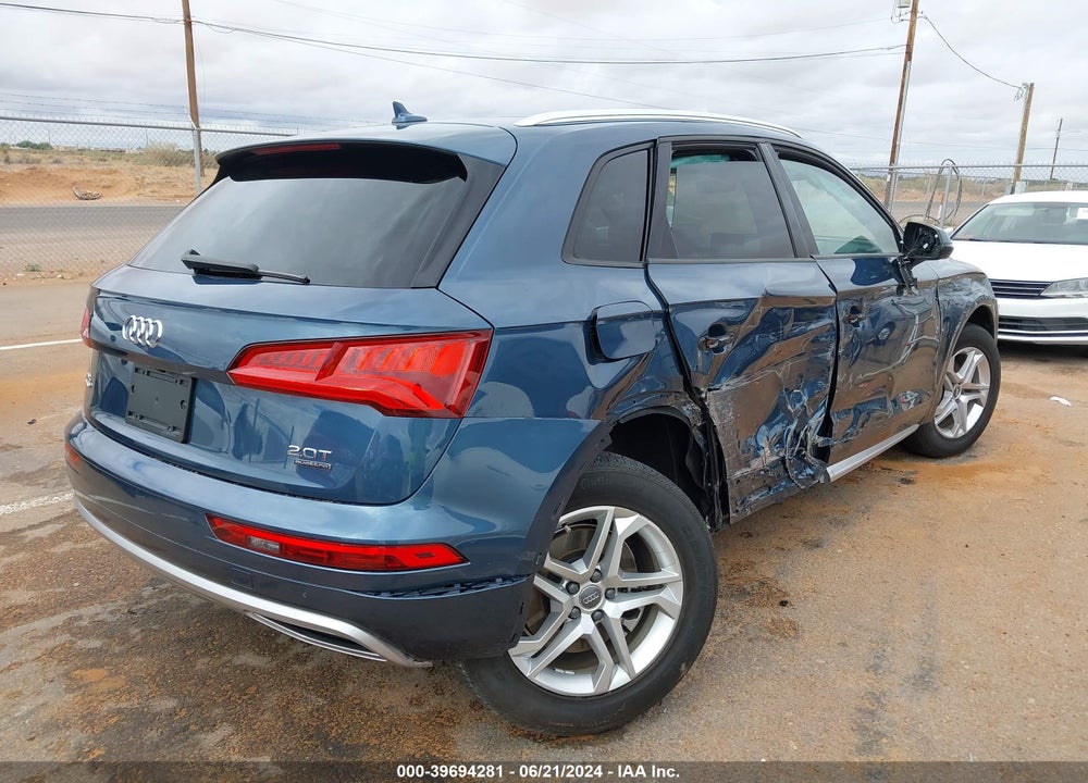 2018 AUDI Q5 VIN: WA1ANAFY8J2174830