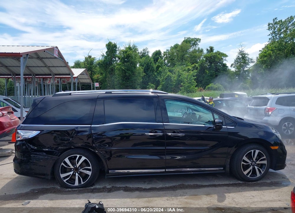 2018 HONDA ODYSSEY ELITE VIN: 5FNRL6H98JB087041