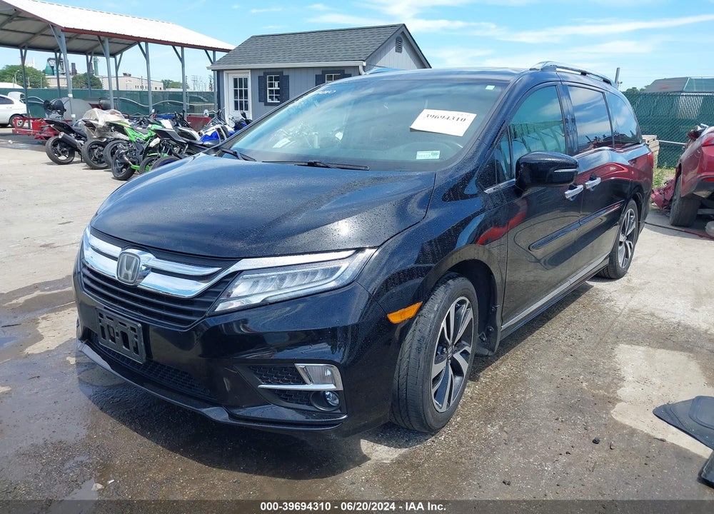 2018 HONDA ODYSSEY ELITE VIN: 5FNRL6H98JB087041