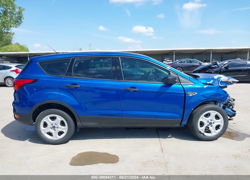2019 FORD ESCAPE S VIN: 1FMCU0F71KUA53433