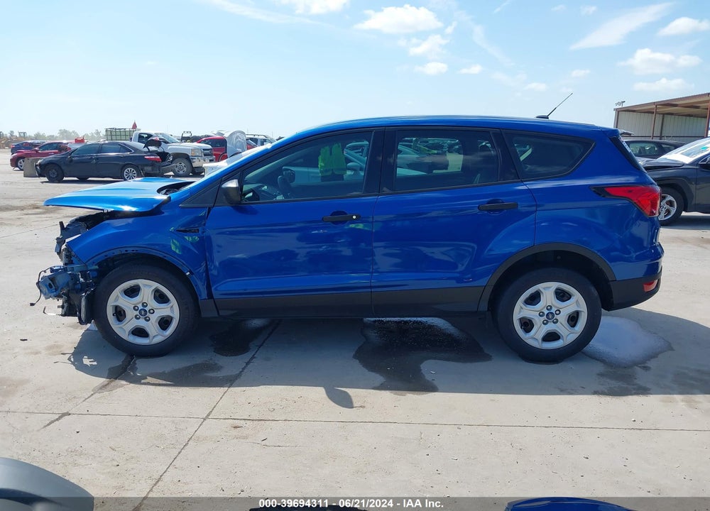 2019 FORD ESCAPE S VIN: 1FMCU0F71KUA53433