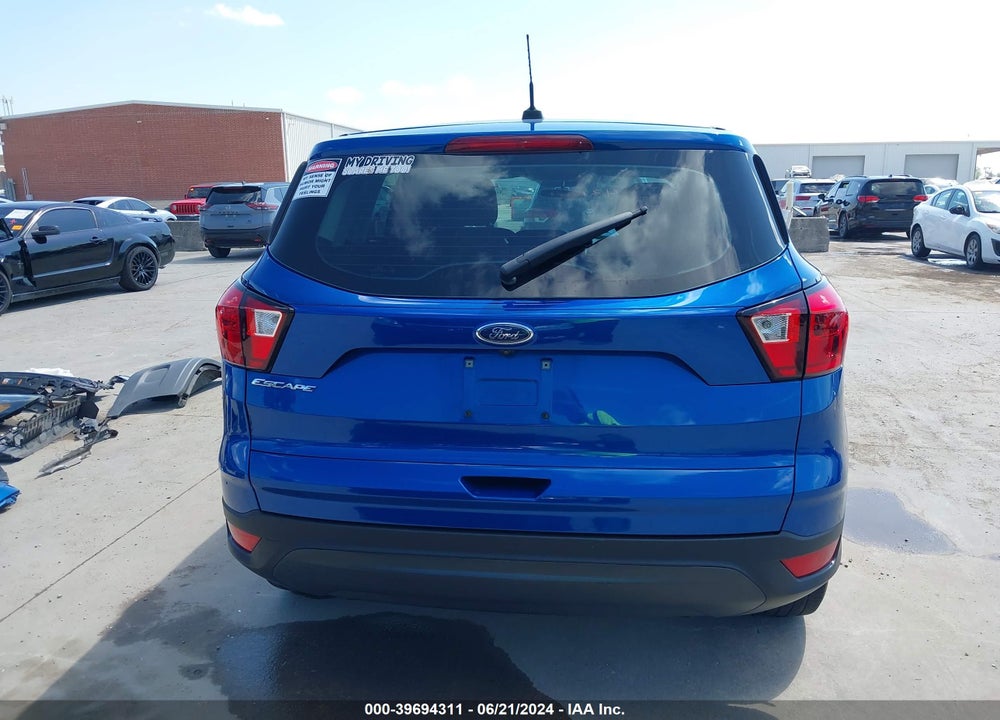 2019 FORD ESCAPE S VIN: 1FMCU0F71KUA53433