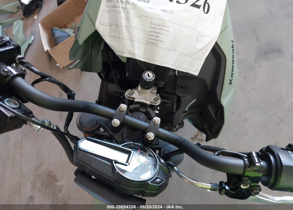 2023 KAWASAKI BR125 J VIN: JKABRRJ13PDA27235
