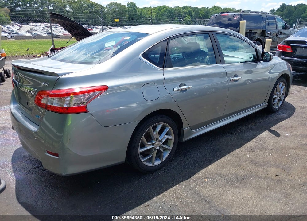 2013 NISSAN SENTRA SR VIN: 3N1AB7AP8DL668496
